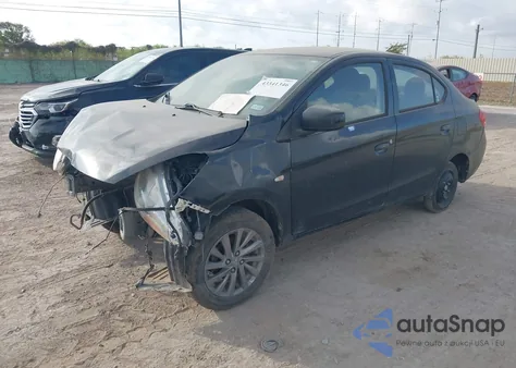 2018 Mitsubishi Mirage G4 Es from USA, damaged, VIN ML32F3FJ5JHF10409